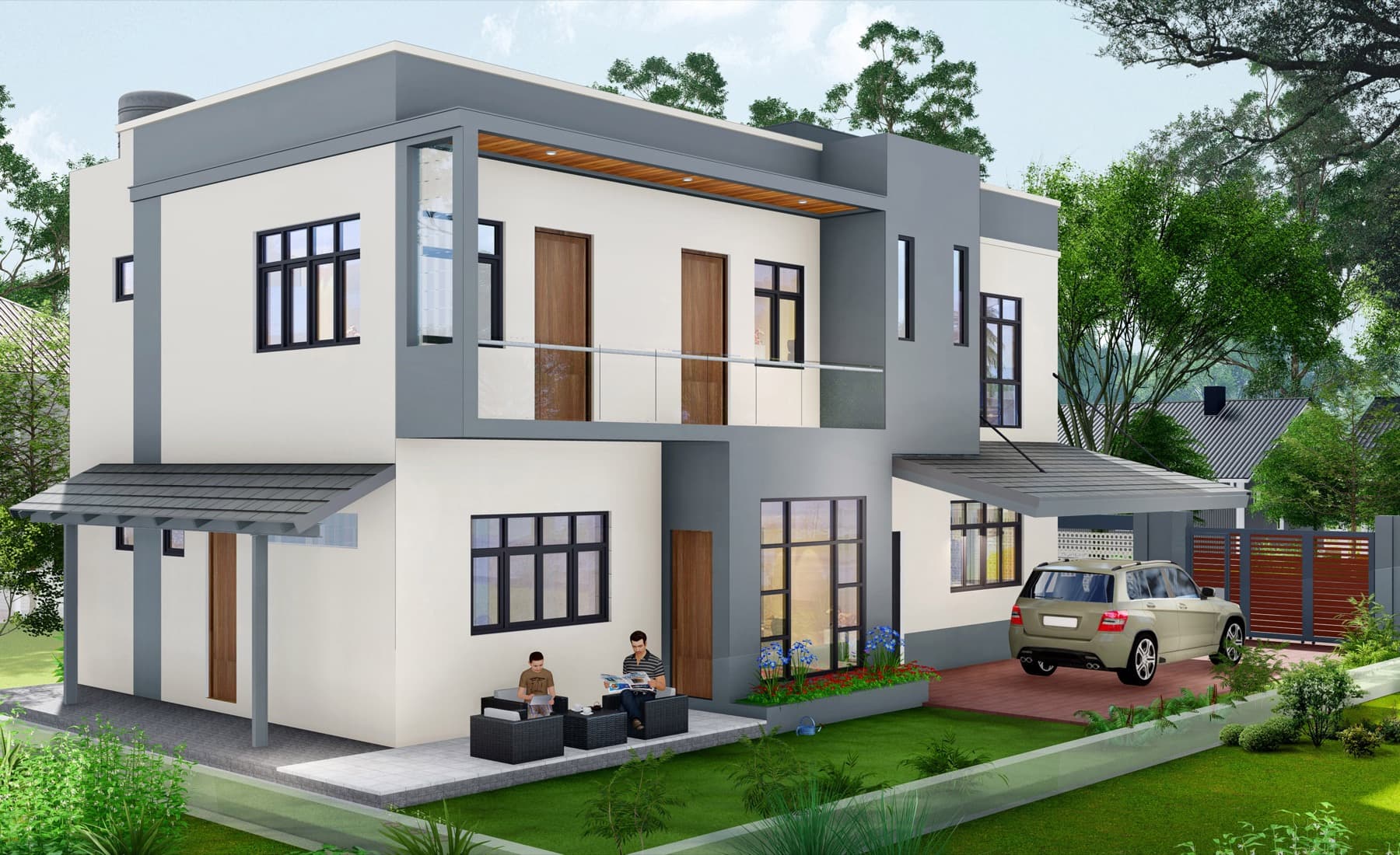 ATH Residence, Design view