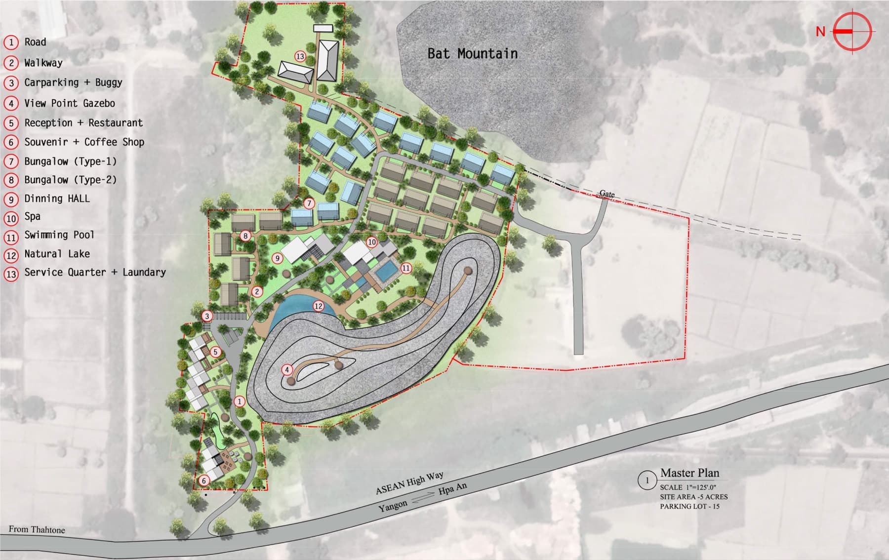 Golden Valley Resort, Master plan