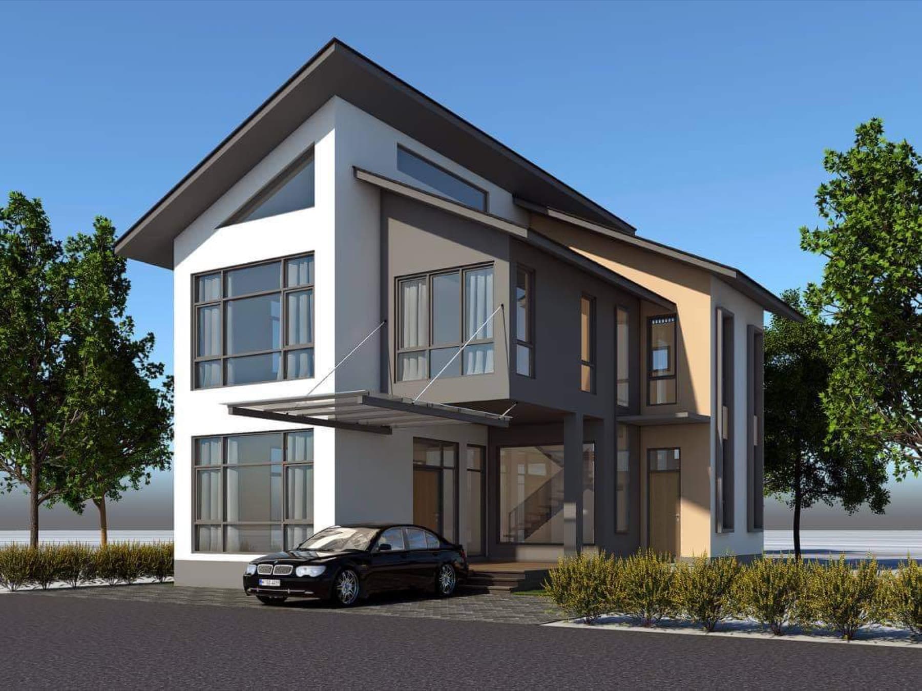 MMW Residence, Design view