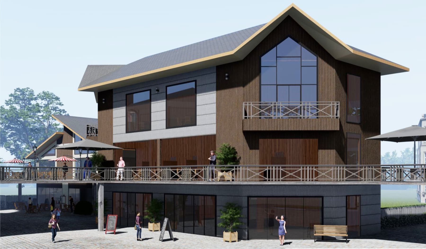 Tropicana Restaurants & Entertainment Complex, Building 1: coffee shop & restaurant