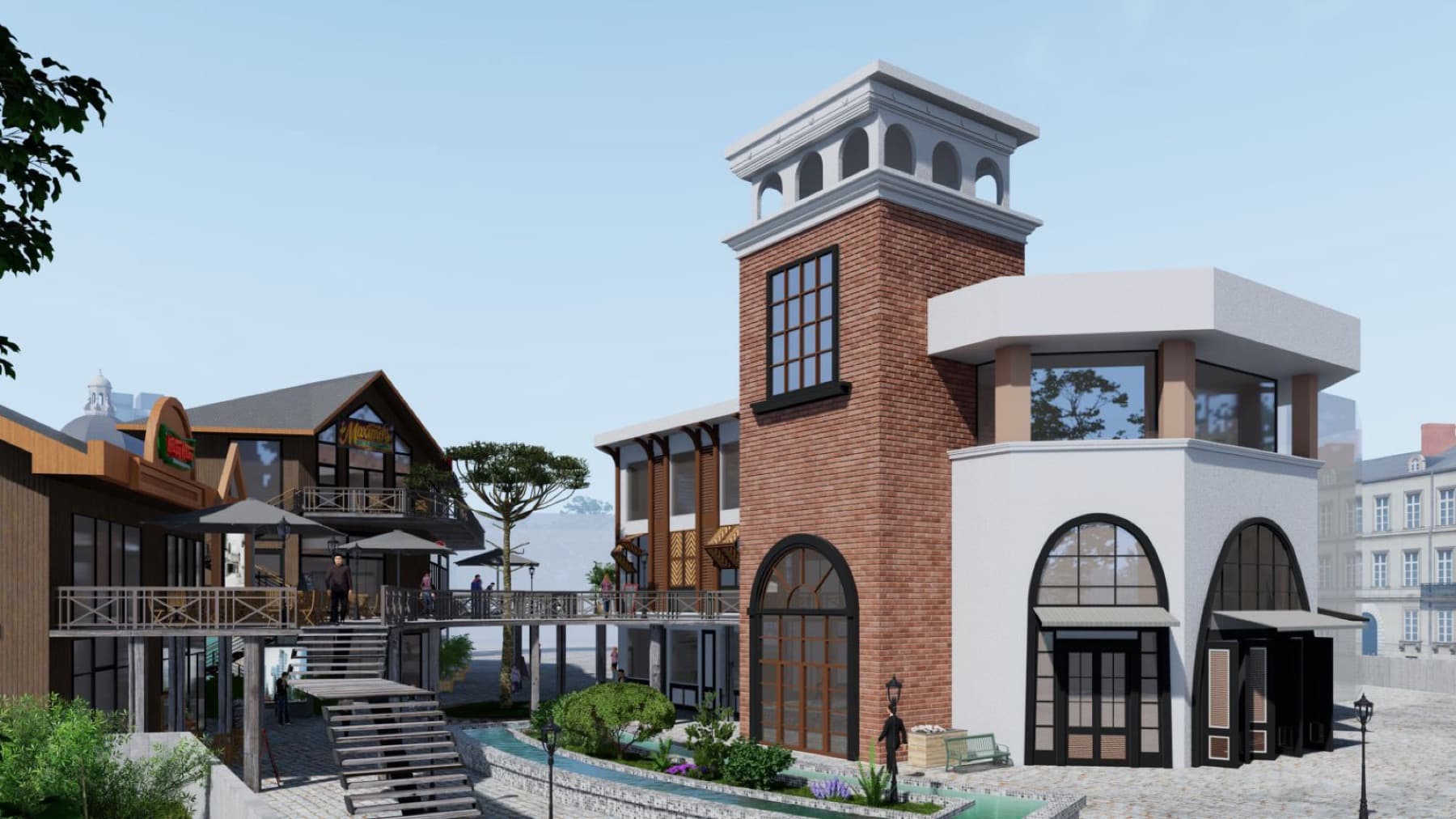 Tropicana Restaurants & Entertainment Complex, Fine dining restaurant at entrance