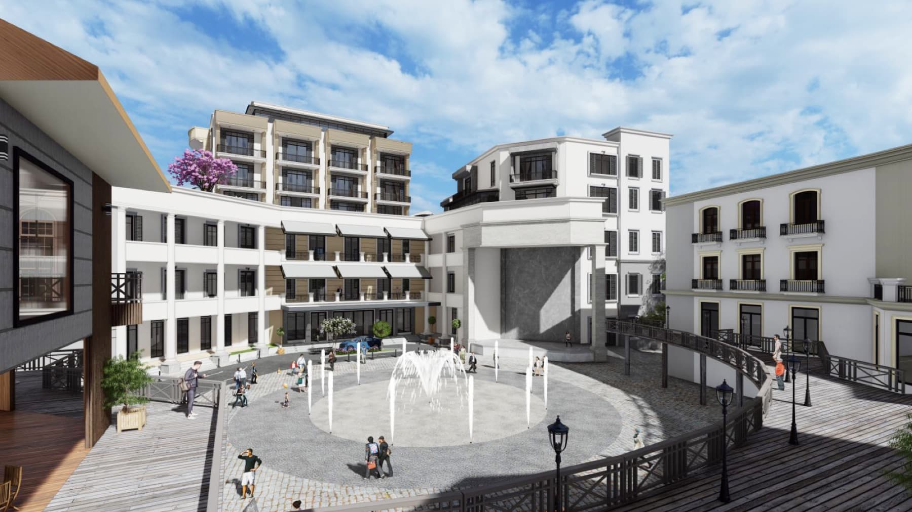 Tropicana Restaurants & Entertainment Complex, Fine dining, first-storey outdoor decking