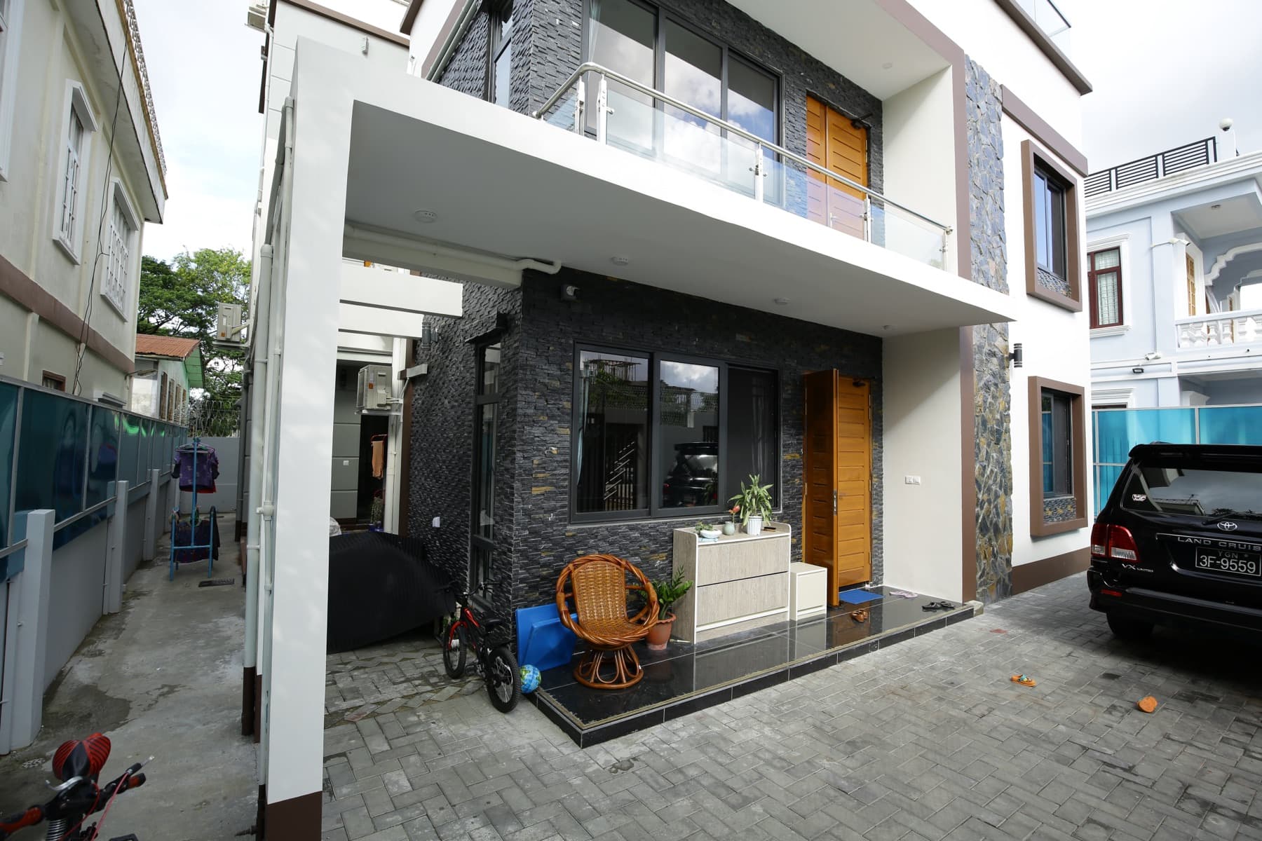 WTK Residence, As-built front
