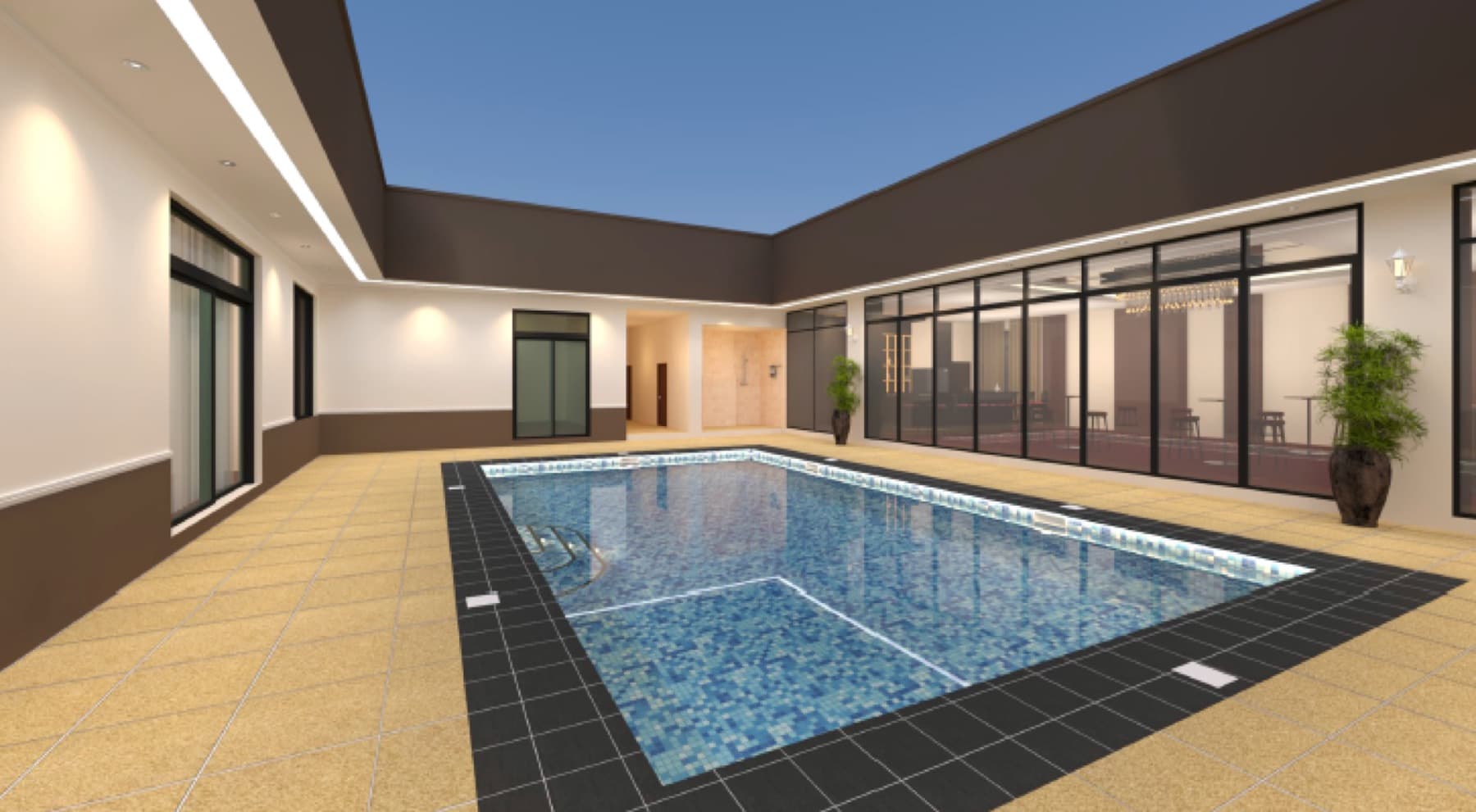 Yoma Residence, Pool view