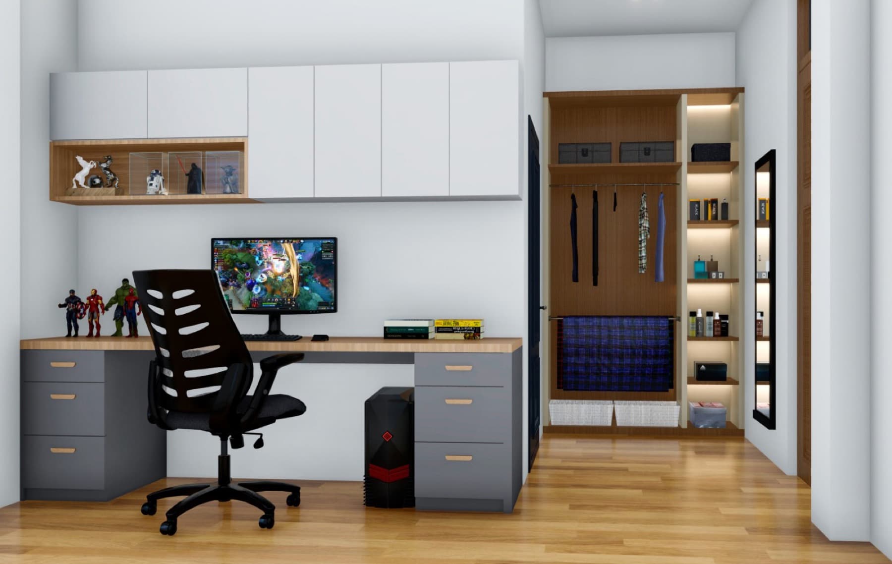 YT Residence, Son’s bedroom