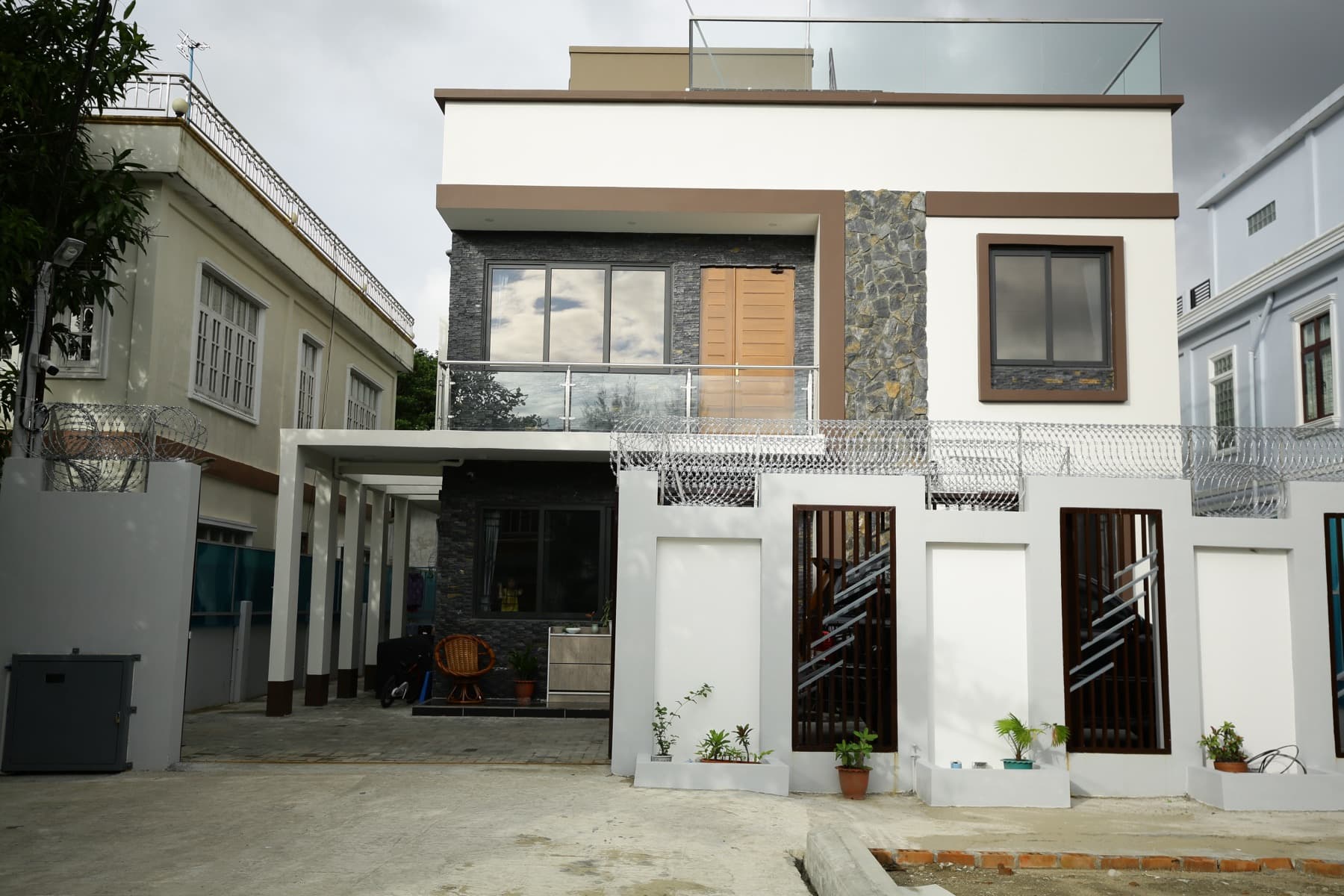 WTK Residence as built, North Dagon